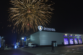 Otwarcie nowego serwisu Scania